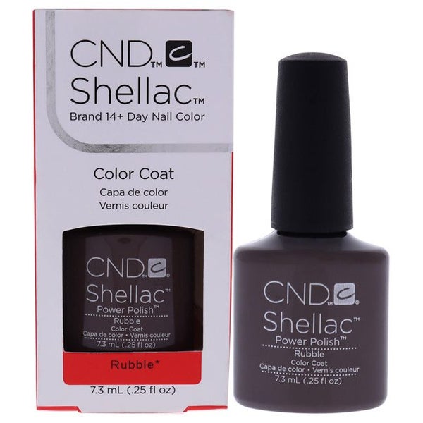 CND Shellac Nail Color - Rubble by CND for Women - 0.25 oz Nail Polish Carousel 1