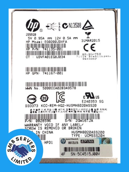 HGST UltraStar SSD800MH 200GB SAS 12Gb Enterprise SSD Carousel 1