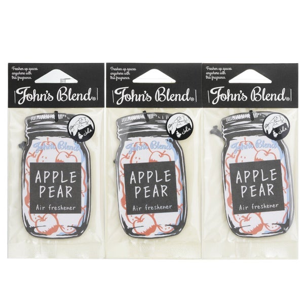 John's Blend Air Freshener - Apple Pear 3pcs Carousel 1
