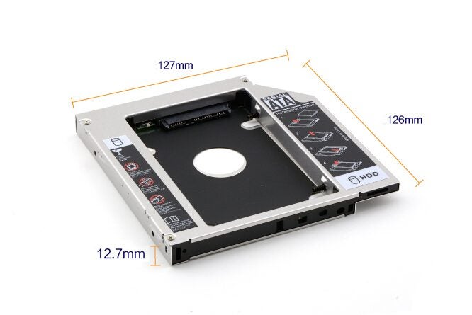 SATA SSD HDD Hard Drive Caddy Tray (Auckland Stock) Carousel 6
