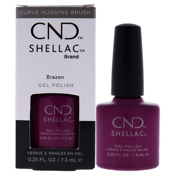 CND Shellac Nail Color - Brazen by CND for Women - 0.25 oz Nail Polish Carousel 1