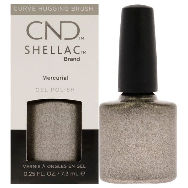 CND Shellac Nail Color - Mercurial by CND for Women - 0.25 oz Nail Polish Carousel 1