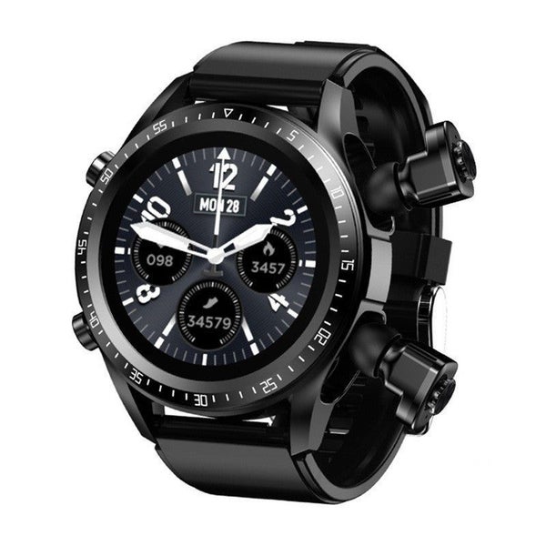 Smart Watch with TWS Headset - 2-in-1 Sports Watch with Heart Rate Monitoring... Carousel 1