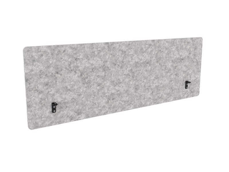 Knight's E-Panel Desk Hung Screen 600mm x 1800mm, Light Grey (Sits 400mm abov... Carousel 1