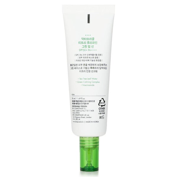 Dr.Ceuracle Tea Tree Purifine Green Up Sun SPF 50 50ml/1.69oz Carousel 3