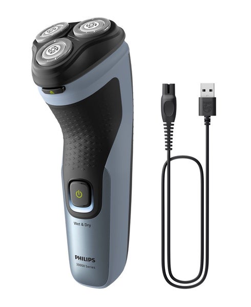 Philips Series 3000X Wet & Dry Electric Shaver - Blue Carousel 2