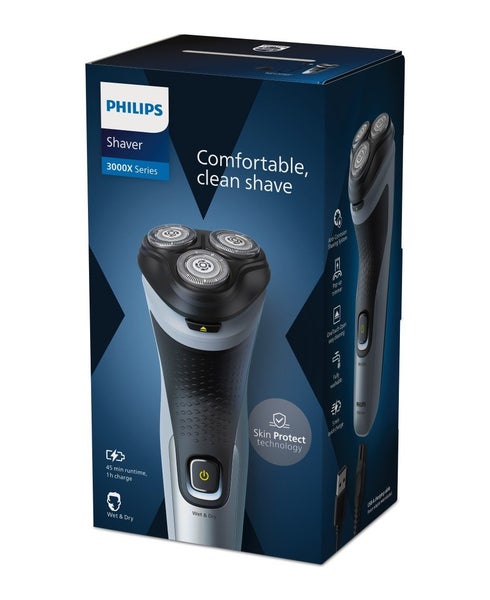 Philips Series 3000X Wet & Dry Electric Shaver - Blue Carousel 7