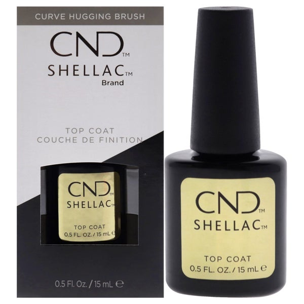 CND Shellac Nail Color - Original Top Coat by CND for Women - 0.5 oz Nail Polish Carousel 1