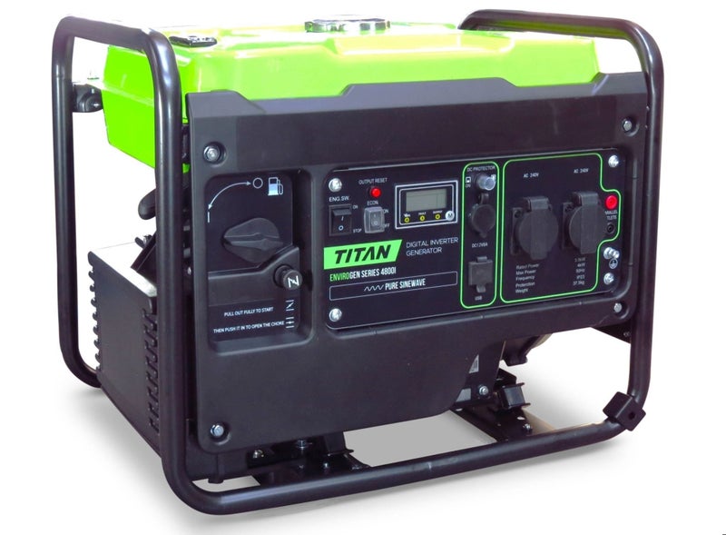 Generator 4.8kva TITAN Inverter **FREE DELIVERY IN NZ!!** Carousel 1