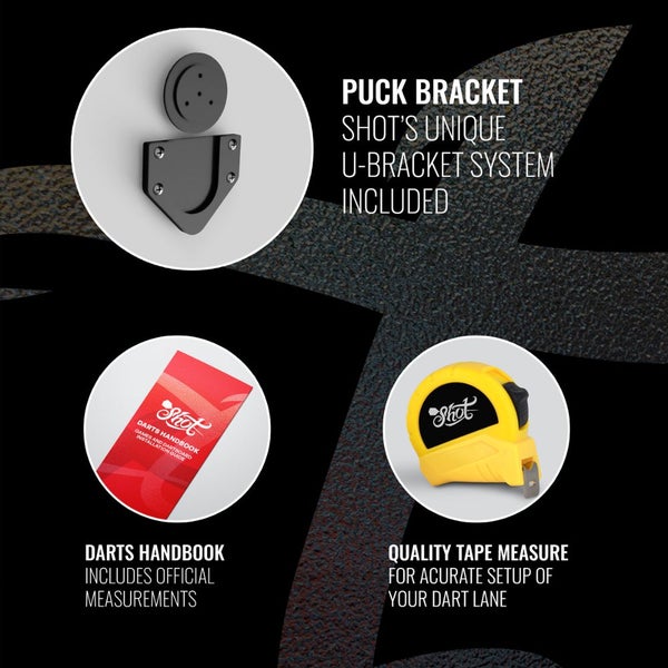 Shot Darts - NEW Bandit Bristle Gen 4 Dartboard Carousel 8