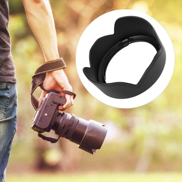 EW-53 Quality Plastic Camera Lens Hood Shade Carousel 1