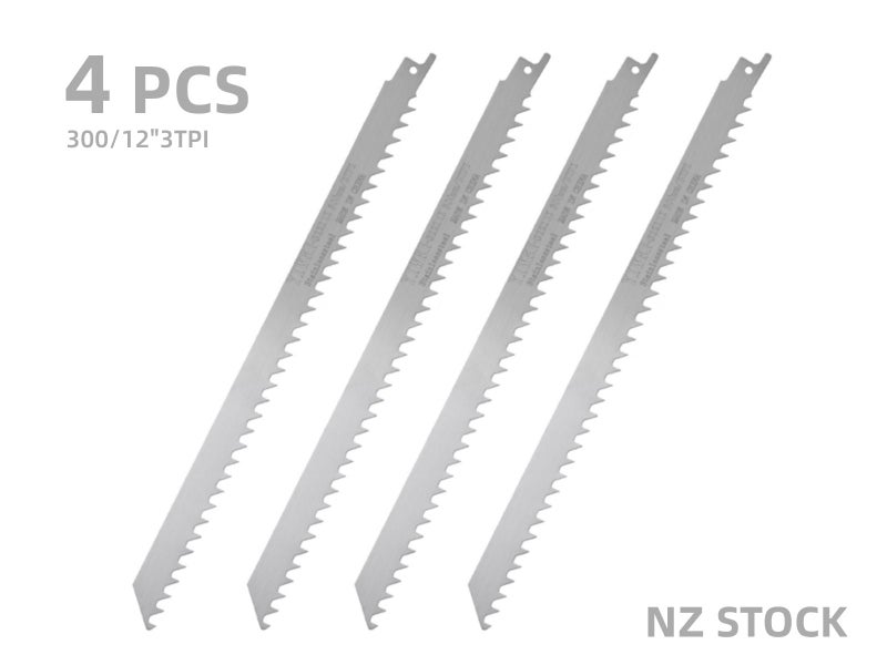 4PCS Sabre Saw Blades for Frozen Meat, Bones, Ice Cube, Homekill Carousel 1