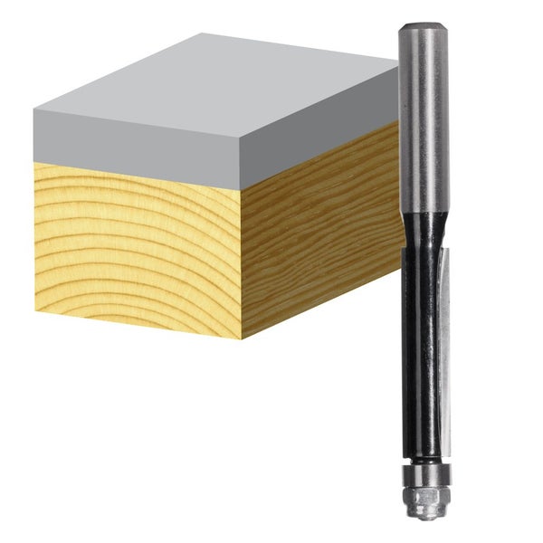 Trim Bit Flush 12.7mm TCT, 2 FLT 1/2 SHK W/BEAR Carousel 1