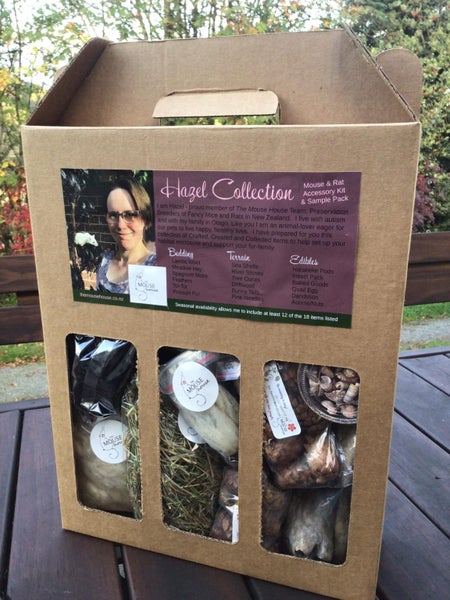 Hazel Kit - Natural Terrain, Bedding and Edibles for Mice and Rats Carousel 2
