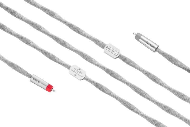 ALBEDO AUDIO Monocrystal Silver ribbon interconnect cable XLR1m *Reference Audio Carousel 6