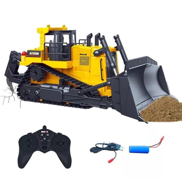 HUINA 1554 D11 BULLDOZER Model Car 1:16 Remote Control RC Truck (Hui Na) Carousel 18