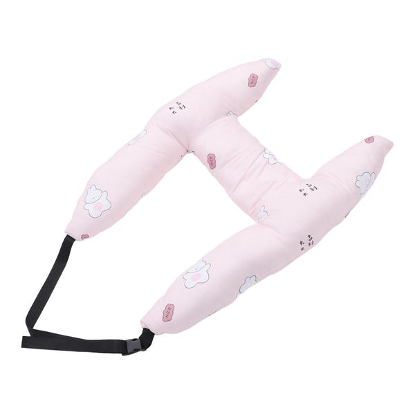 kids car pillow H Shaped Travel Car Pillow for Kids Adults Super Soft Double Carousel 1