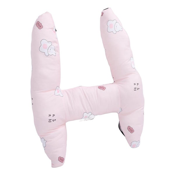 kids car pillow H Shaped Travel Car Pillow for Kids Adults Super Soft Double Carousel 2
