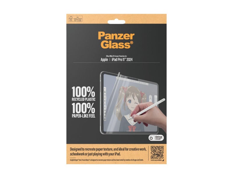 Apple PanzerGlass Graphic Paper iPad Pro 11" 5th Gen (2024) Screen Protector Carousel 2