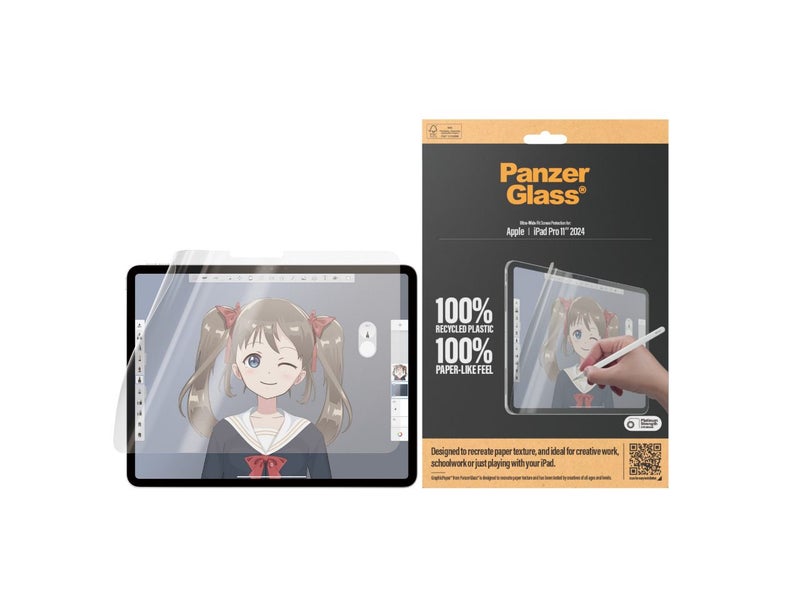 Apple PanzerGlass Graphic Paper iPad Pro 11" 5th Gen (2024) Screen Protector Carousel 3