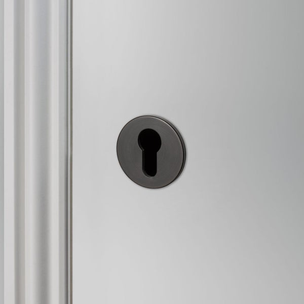 Buster and Punch Euro Cylinder Escutcheon Smoked Bronze UK-CYL-35-SM-A Carousel 2