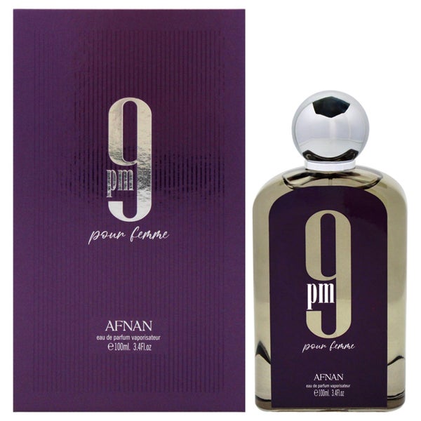 Afnan 9 PM Pour Femme by Afnan for Women - 3.4 oz EDP Spray Carousel 1