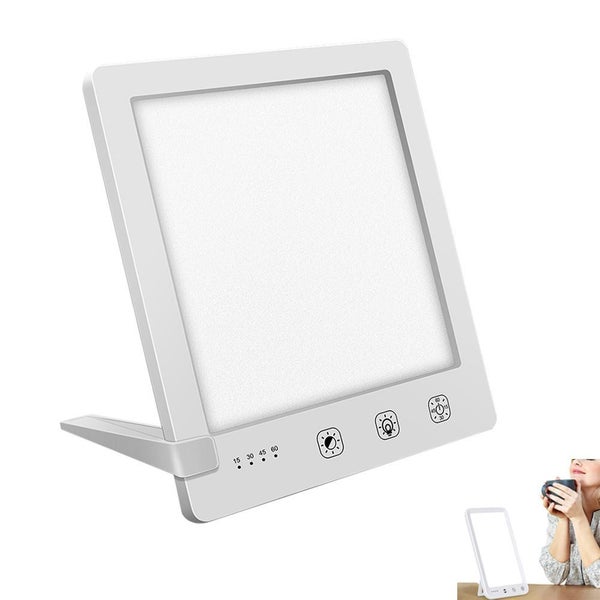Light Therapy Lamp LED Daylight Lamp Foldable Stand for Office Travel-Style 1 Carousel 1