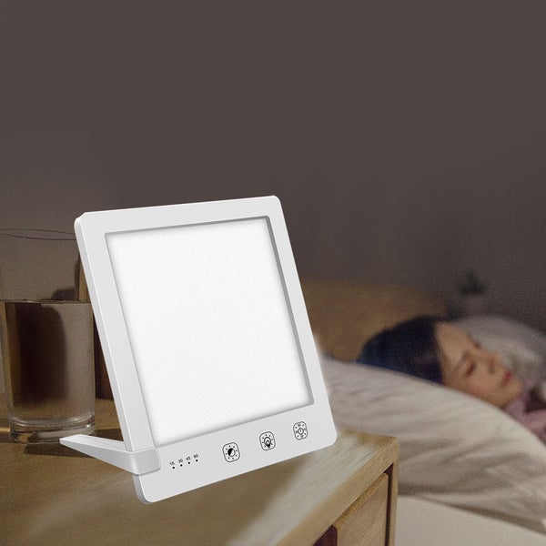 Light Therapy Lamp LED Daylight Lamp Foldable Stand for Office Travel-Style 1 Carousel 3