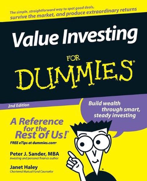Value Investing For Dummies by Peter J. Sander - Paperback Carousel 1