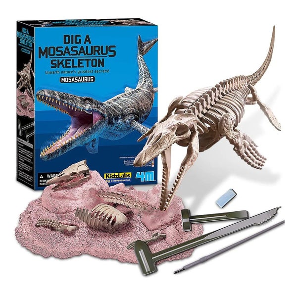 4M: KidzLabs - Dig A Mosasaurus Skeleton Carousel 3