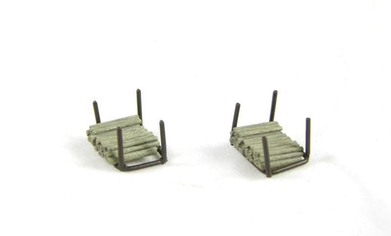 Graham Farish [N] 42-031 Scenecraft Hampton Heath Colliery Woodstacks Carousel 1