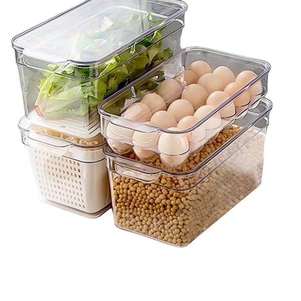 4-Piece Refrigerator Organizer Set - Free Shipping | Local Stock Carousel 1