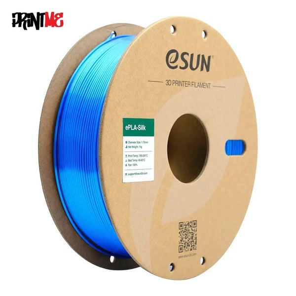eSUN SILK PLA BLUE 1.75mm 3D PRINTER FILAMENT 1kg/2.2lbs Carousel 1