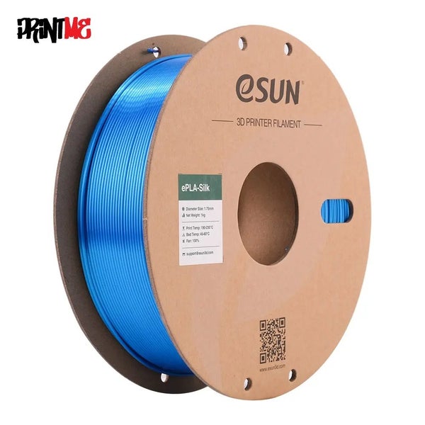 eSUN SILK PLA CYAN 1.75mm 3D PRINTER FILAMENT 1kg/2.2lbs Carousel 1
