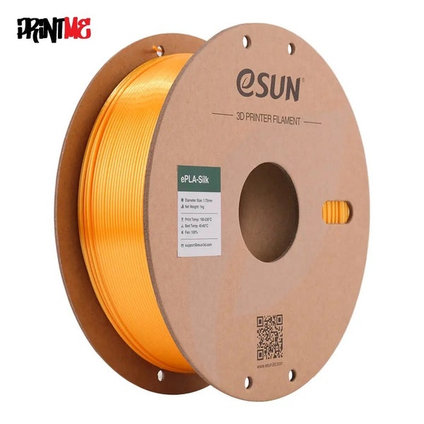 eSUN SILK PLA DARK YELLOW 1.75mm 3D PRINTER FILAMENT 1kg/2.2lbs Carousel 1