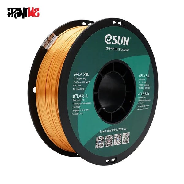 eSUN SILK PLA GOLD 1.75mm 3D PRINTER FILAMENT 1kg/2.2lbs Carousel 1