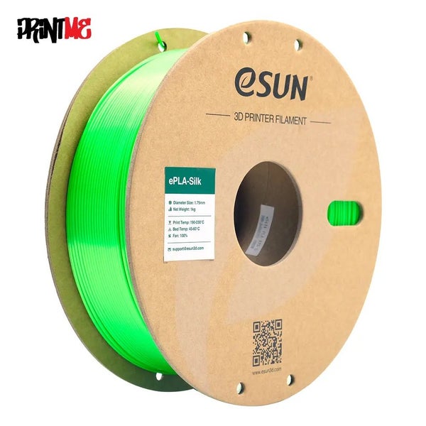 eSUN SILK PLA GREEN 1.75mm 3D PRINTER FILAMENT 1kg/2.2lbs Carousel 1