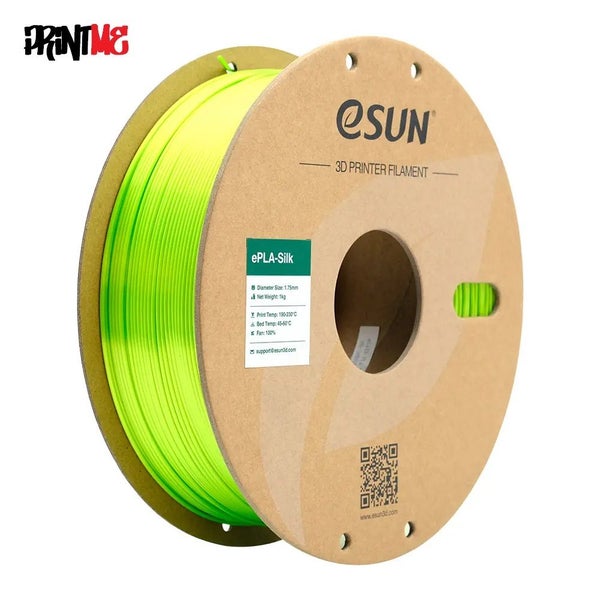 eSUN SILK PLA LIME 1.75mm 3D PRINTER FILAMENT 1kg/2.2lbs Carousel 1