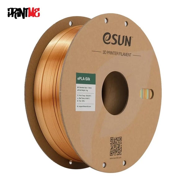 eSUN SILK PLA RAINBOW 1.75mm 3D PRINTER FILAMENT 1kg/2.2lbs Carousel 1