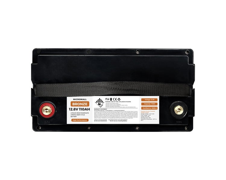 Bronze - 12V 12.8V 110Ah Lithium Battery LiFePO4 Battery Deep Cycle Battery Carousel 2