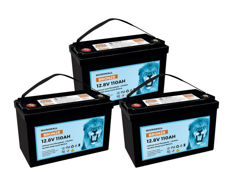 3X 12V 100Ah 110Ah Lithium Battery LiFePO4 Battery Deep Cycle Solar Battery Carousel 1