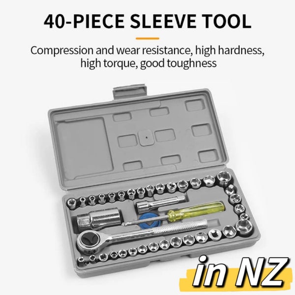 Socket Wrench 40pcs Carousel 1