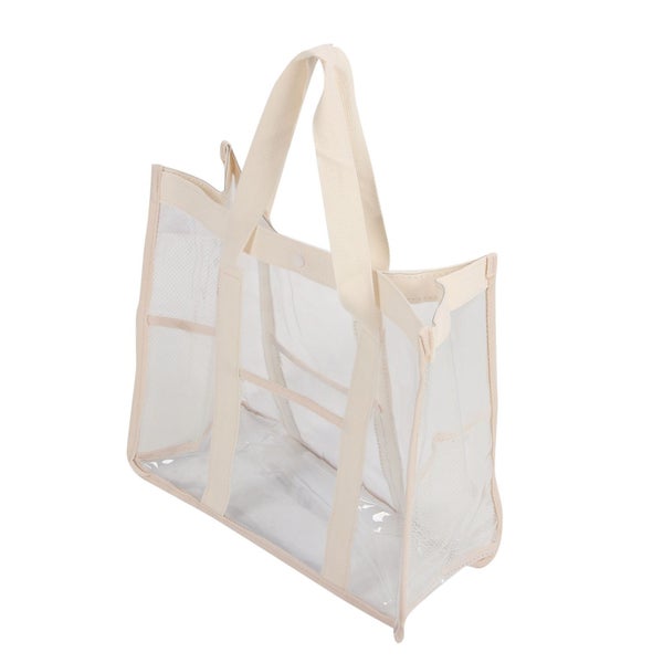 travel beach storage bag Mesh Beach Toy Bag Large Capacity Transparent Stylish Carousel 1