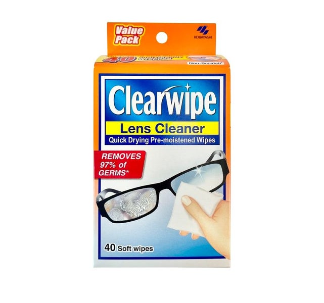 Clearwipe Lens Cleaner 40pk Carousel 1