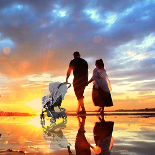 stroller mosquito net baby insect net pram fly mesh light stroller mosquito net Carousel 1