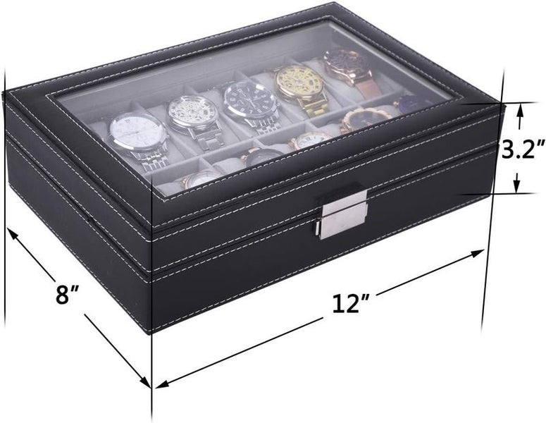 Watch Display Box 12 Slots 2015403 Carousel 2