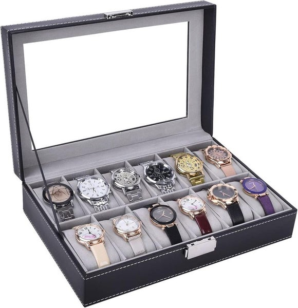 Watch Display Box 12 Slots 2015403 Carousel 3