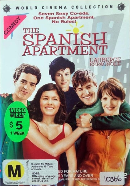 The Spanish Apartment (DVD) EX RENTAL - 2002 Carousel 1