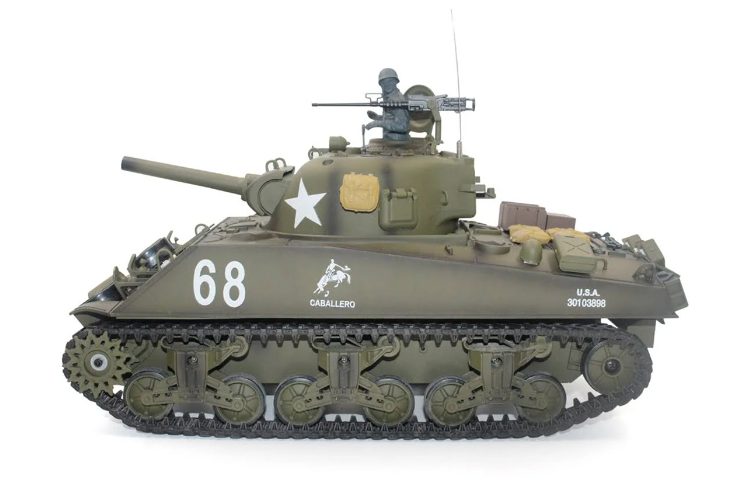 Heng Long 1/16 Scale RTR Full Function 2.4Ghz U.S.M4A3 Sherman Ver 7 RC Battl... Carousel 2
