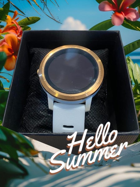 Garmin Vivoactive 3 (White with Gold Hardware) Carousel 2